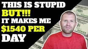 Stupidly Lazy $1540/Day Method For Beginners To Make Money Online (2022)