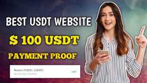 New USDT Earning Site Make Money Online 2022 Earn Free USDT