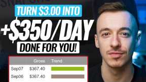 Turn $3.00 Into +$350 PER Day WITHOUT ANY WORK! (Make Money Online 2022)