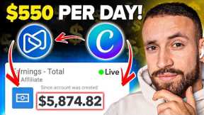 Make $550/Day with CANVA Affiliate Marketing (Make Money Online 2023)