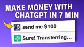 How To Make Your First $100 Online With Chat GPT (2023)