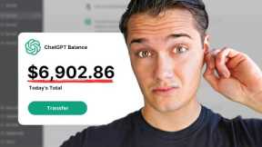 HOW TO MAKE MONEY ONLINE With ChatGPT AI Bot ($100/day)