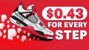 Walk to EARN $100 for Every 100 STEPS - Make Money Online
