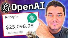Starting a $25,000 Per Month Side Hustle With ChatGPT AI & Affiliate Marketing (SUPER EASY)