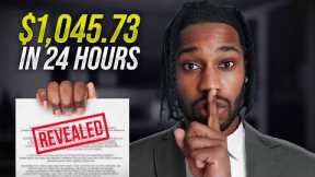 $1,045.73 In 24 Hours With A New Affiliate Marketing Method For Beginners!