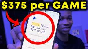 $375 PER GAME WITH PROOF (How To Earn Money By Playing Games)