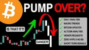 Bitcoin [BTC]: Insiders Are SELLING! Crypto Investors & Traders, Prepare Now!