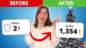 5 Tips to SKYROCKET Your Sales Before Christmas: Print on Demand Ideas for Etsy & Amazon Merch