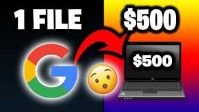 Get Paid $500 PER DAY From GOOGLE DOCS (Make Money Online Tutorial) - Ryan Hildreth