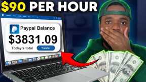 FASTEST Work From Home Job to Make Money Online ($90/Hour) Beginners