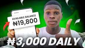 Get Paid ₦3,000 Daily From This Earning App (Make money online in nigeria without stress)
