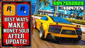 DO THIS Before New DLC! The BEST WAY To Make Money SOLO After UPDATE in GTA Online (GTA5 Fast Money)