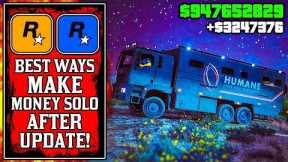 THIS IS INSANE! The BEST WAYS To Make Millions SOLO After UPDATE in GTA Online (GTA5 Fast Money)