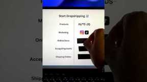 Start Dropshipping 📈 #autods #dropshipping #shopify #ecommerce