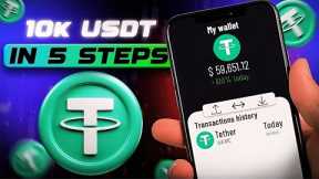 How to Earn FREE 10,000 USDT Without Investment | Make Money Online Fast!