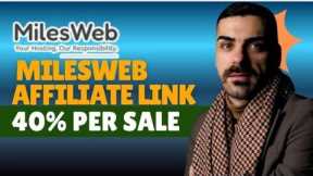 How I Made Passive Income with MilesWeb Affiliate Program
