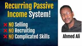 100% Automated Passive Income System (No Selling, No Skills, No Daily Work)