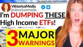 DUMPING THESE High Income ETFs From My Passive Income Portfolio in 2026