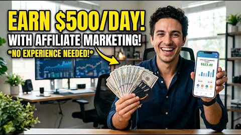 How to Earn $500/Day with Affiliate Marketing (No Experience Needed!) 💰