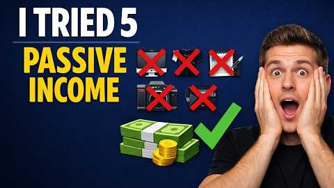 I Tried 5 Passive Income Ideas for 7 Days… Only ONE Made Money 😳”