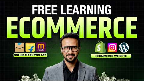 Learn Ecommerce Before You Start: 50 Must-Know Terms for Beginners (Amazon, Flipkart & D2C)