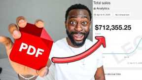 I Made $700K in 2 Days Selling Simple Digital Products (Step by Step)