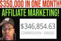 How I made $350,000 in one month from 