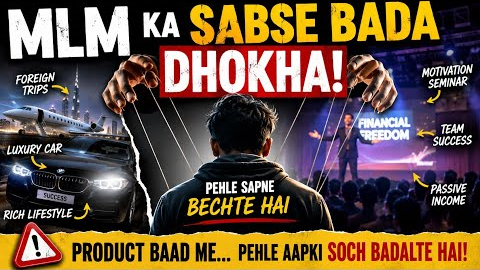 MLM Ka Sabse Bada Dhokha? Network Marketing Fake Success Culture Exposed 😱MLM Ka Sabse Bada Dhokha?😳