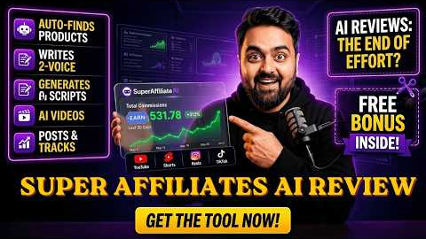 Super Affiliates AI Review | Automated Affiliate Commissions