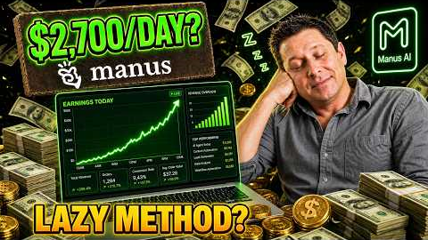 Laziest Ways to Make Money With AI? My REAL Methods!