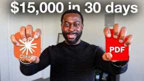 I Tried Using Claude AI To Make Money Online in 30 Days