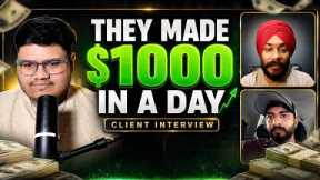 How My Client Made $1,000 in a Single Day With Affiliate Marketing (Real Proof)
